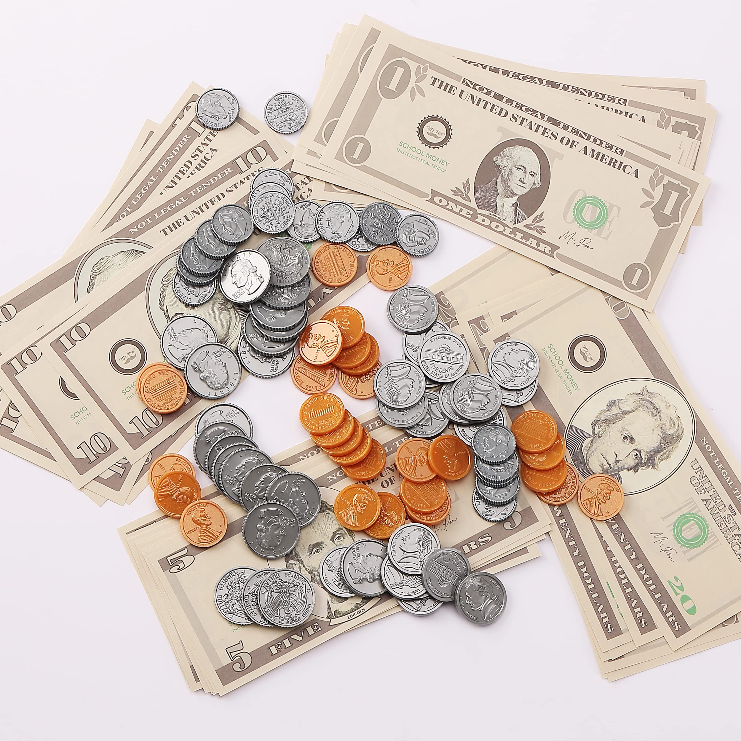 Money math learning tool suitable for preschool to grade 3
