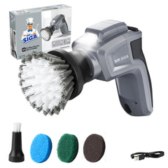 MR.SIGA electric spin scrubber close up product image