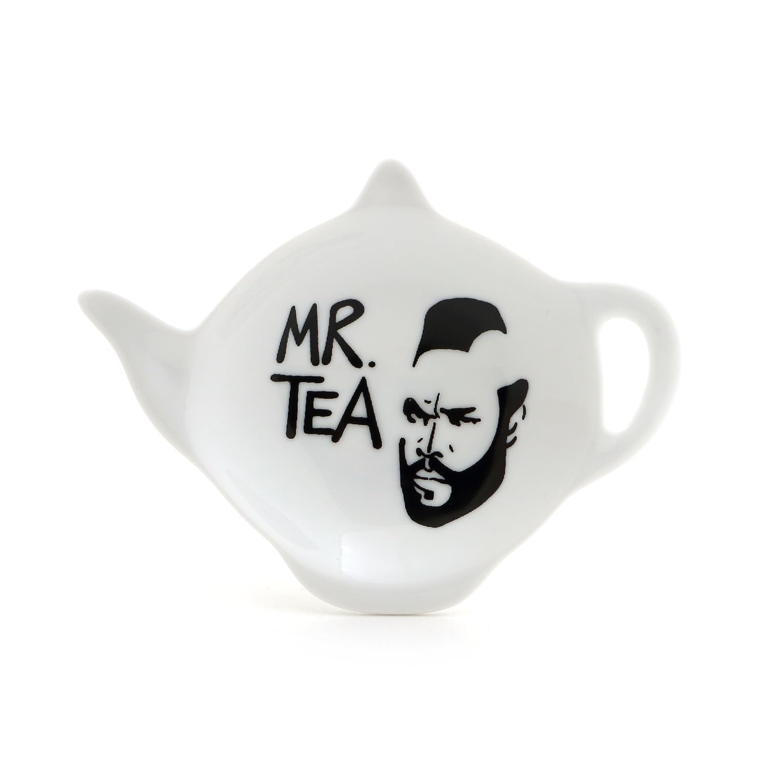 Mr. T Teabag Holder front view