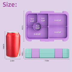 Food grade plastic BPA-free bento lunch container