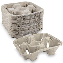 MT Products pulp fiber 4 cup drink carrier 8-32 oz image