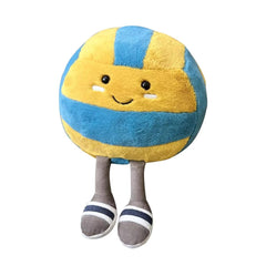 MUALML volleyball plush 8 inch diameter pillow