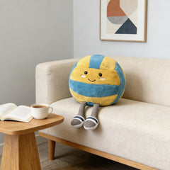 Gift ready volleyball plush pillow for teens girls