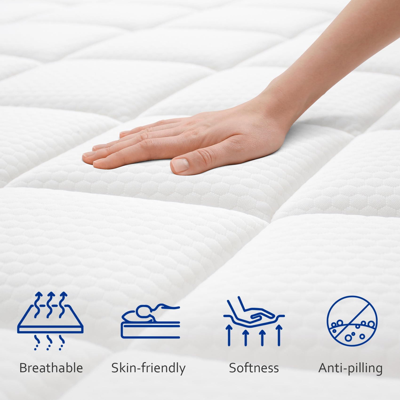 CertiPUR-US certified foam in Mubulily Full Mattress