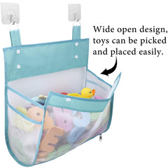 Bottom zipper on Muchfun bath toy organizer