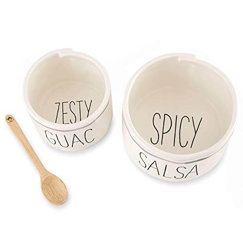 Hand-painted stripe detail on white Mud Pie set