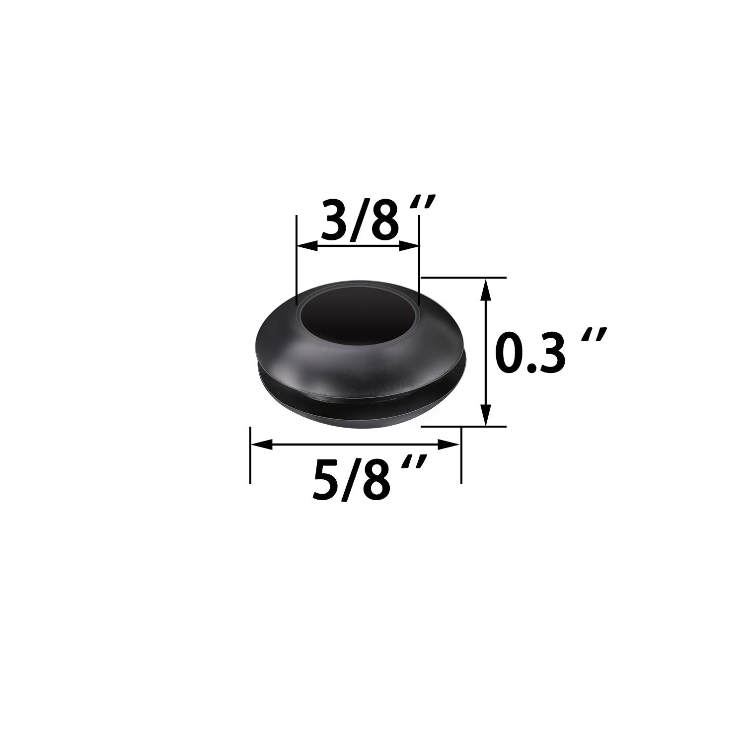 50 pack rubber airlock grommets for fermenter lids