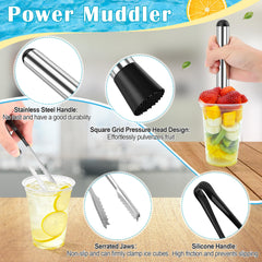 muddler stirring rod included in kit