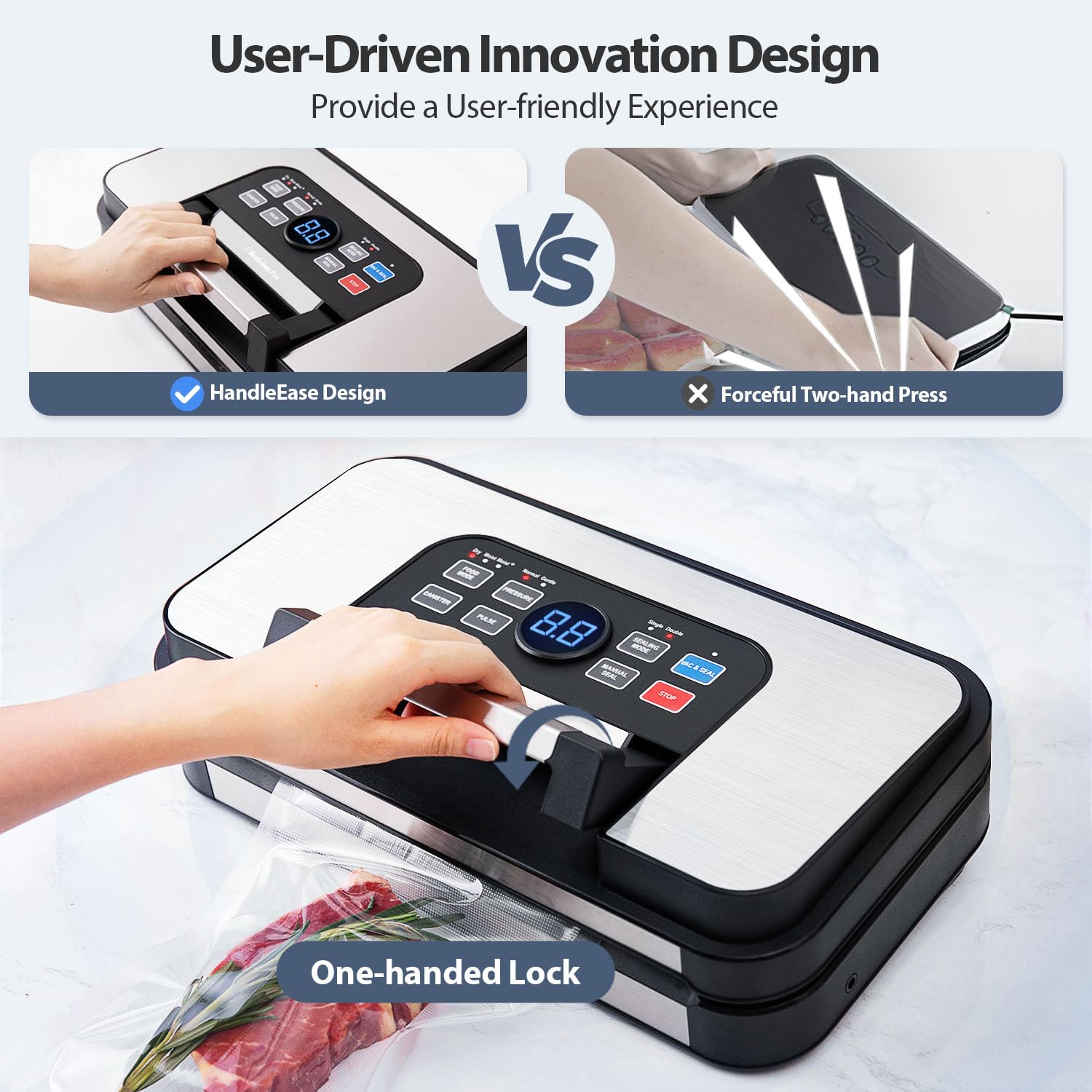 10-in-1 multi-mode settings for dry and moist foods