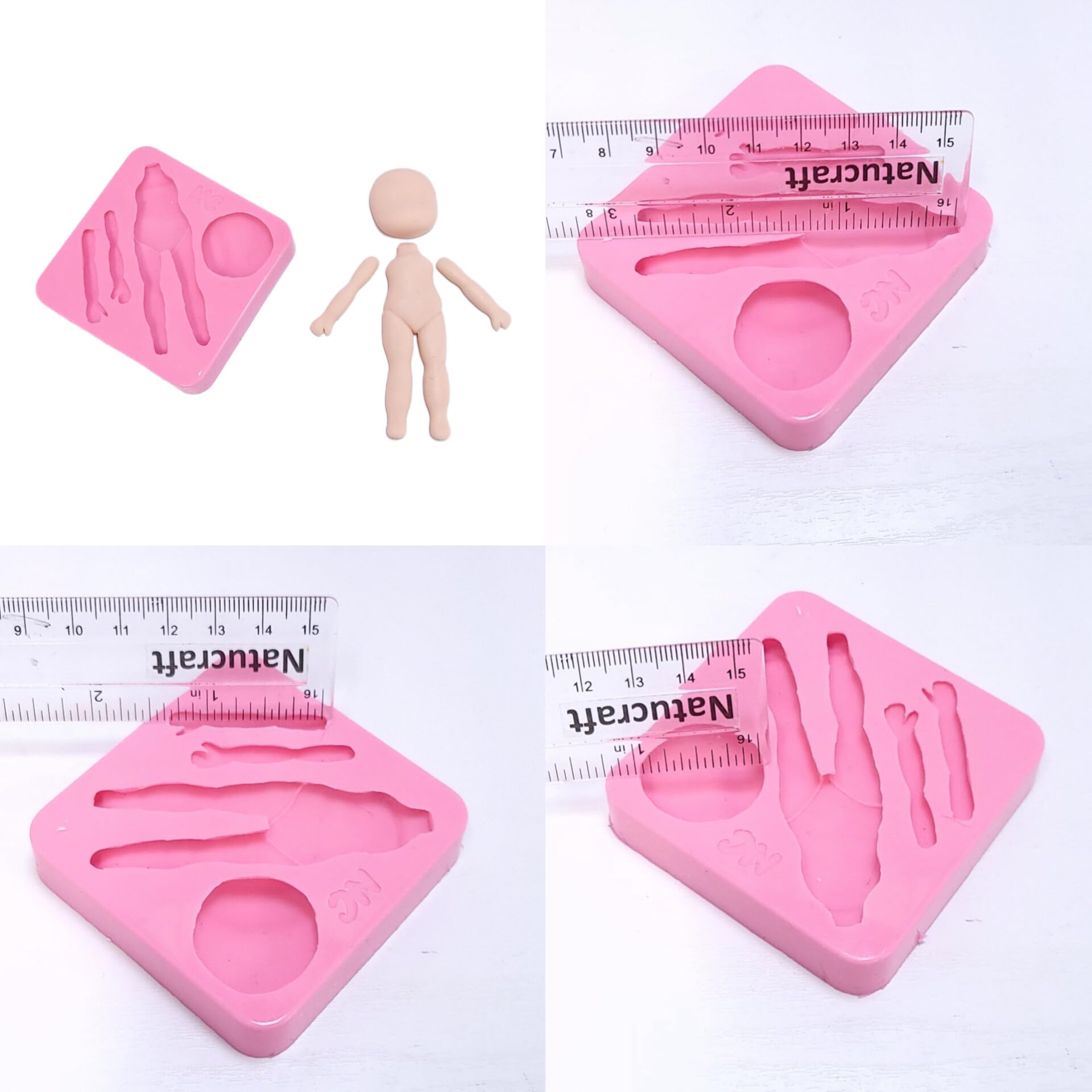 Silicone doll making mold suitable for multiple projects NC082