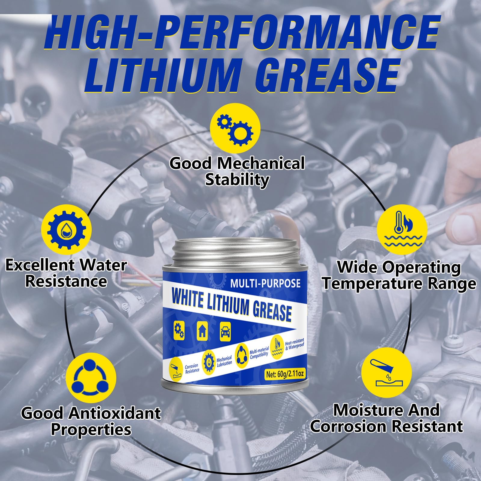 Multi-Purpose Garage Door Lubricant suitable for home marine automotive tasks