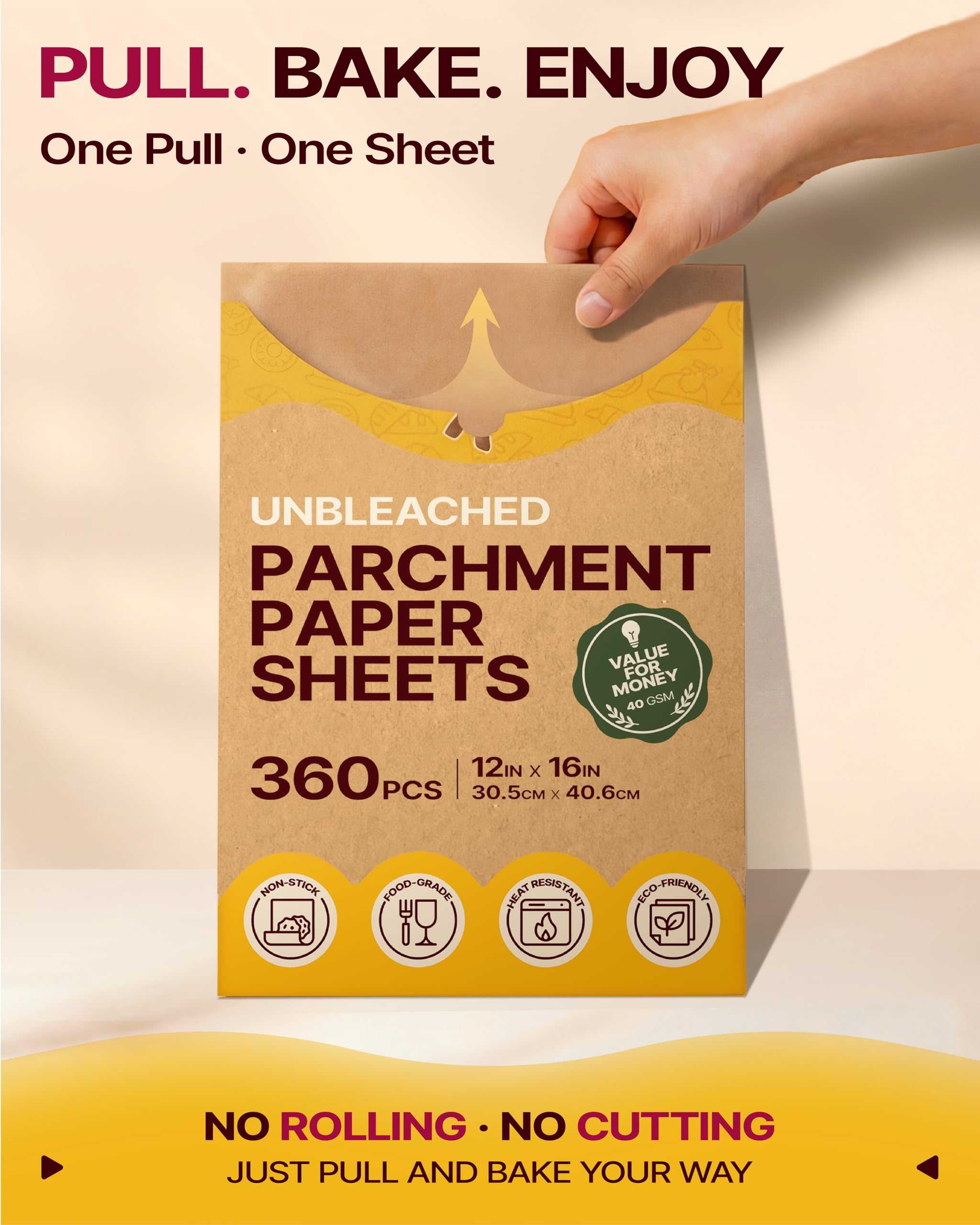 Multi purpose parchment liners for ovens and air fryers