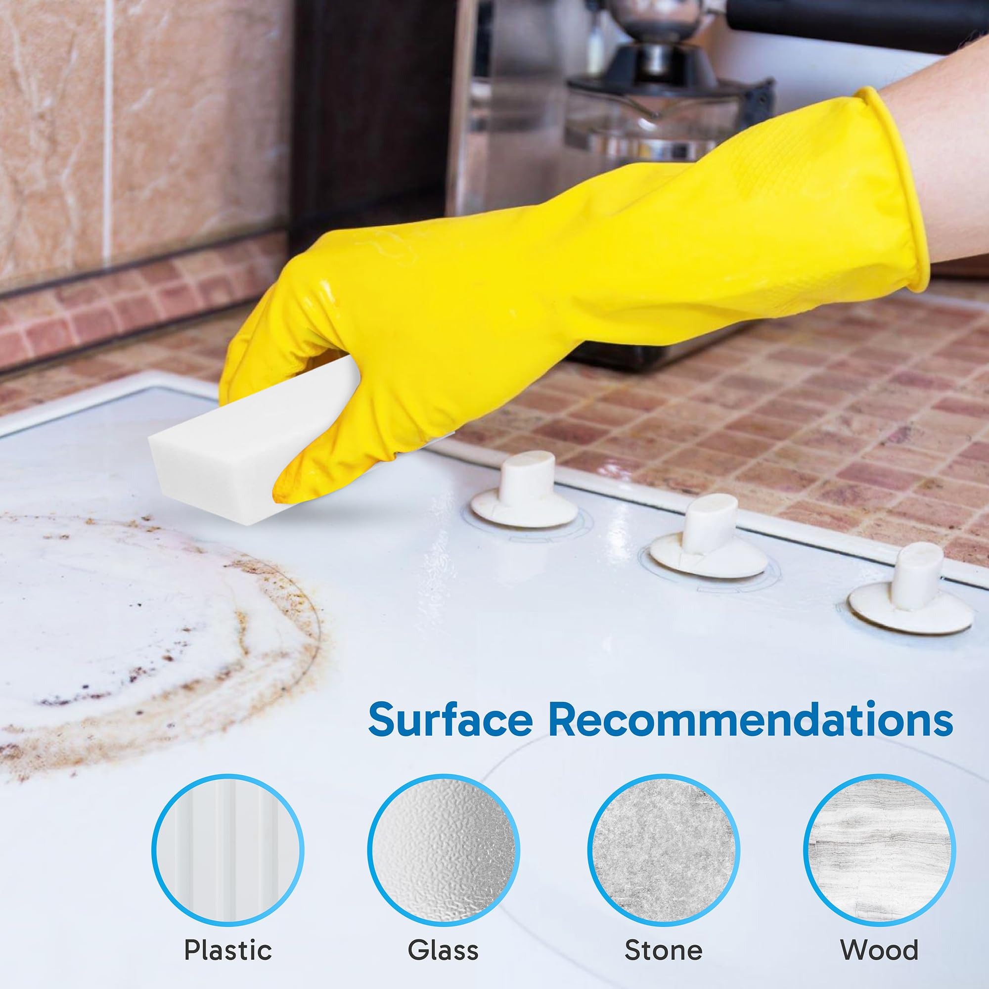 20 pack cleaning pads display packaging