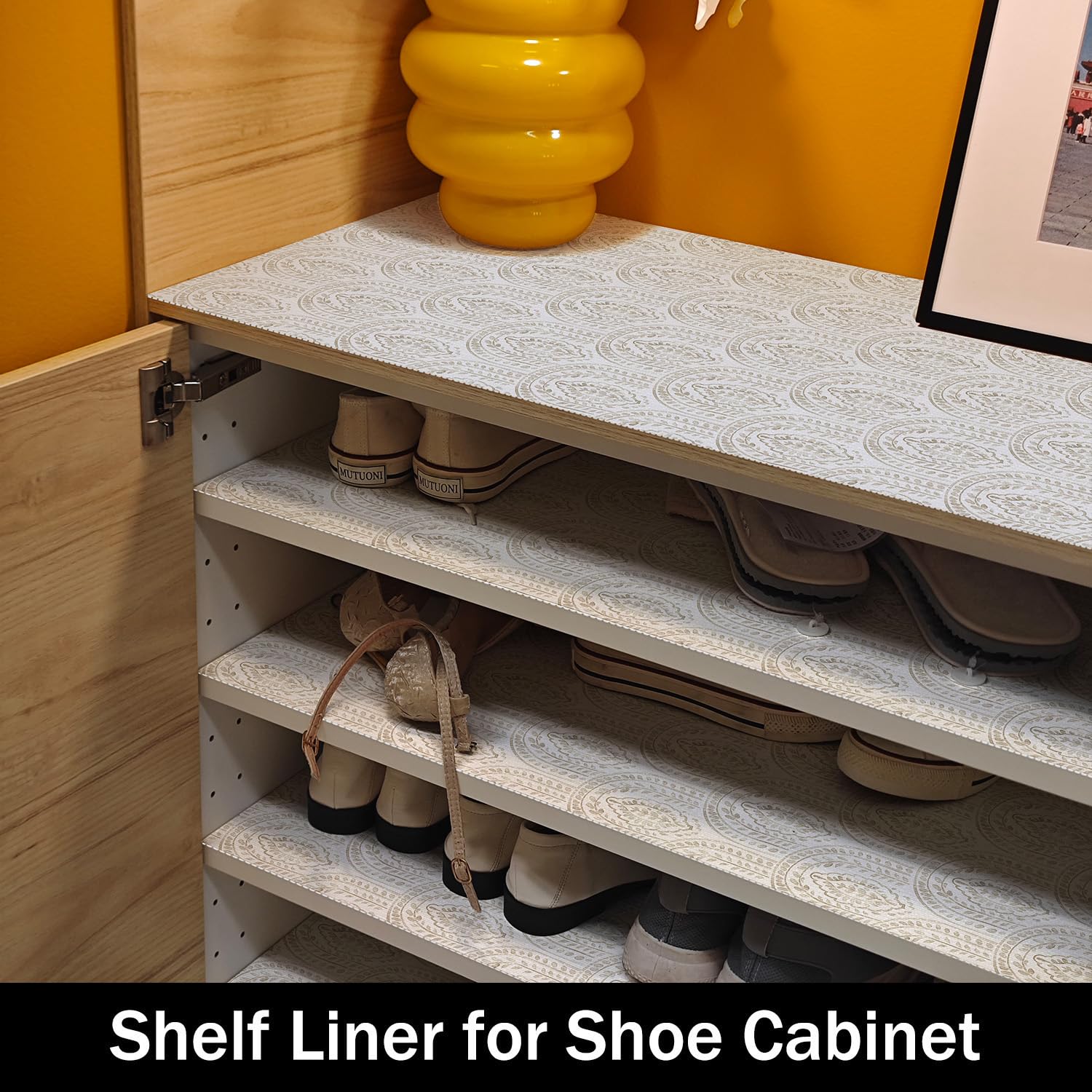 Amiitay multi-space liner for cabinets and shelves