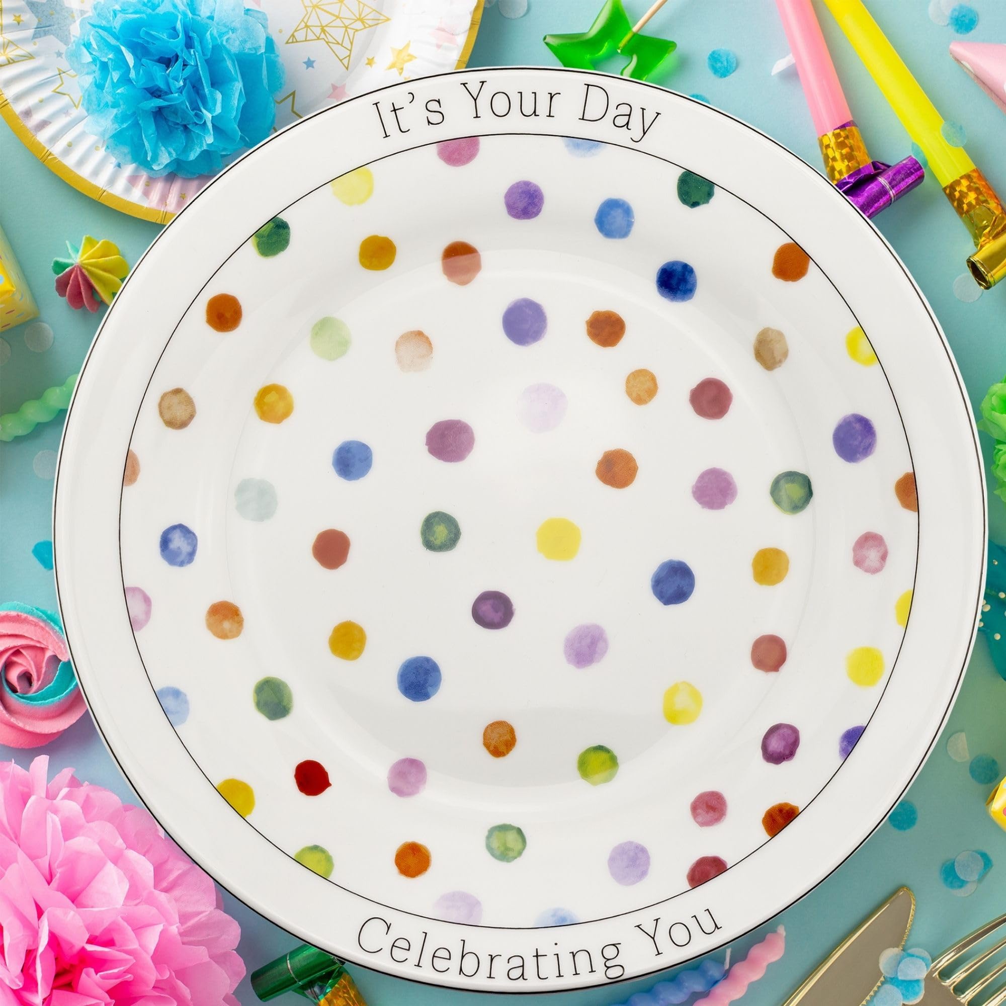 Occasion plate for birthdays weddings anniversaries