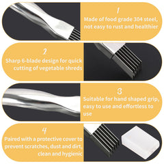 Multifunctional vegetable chopper in kitchen use