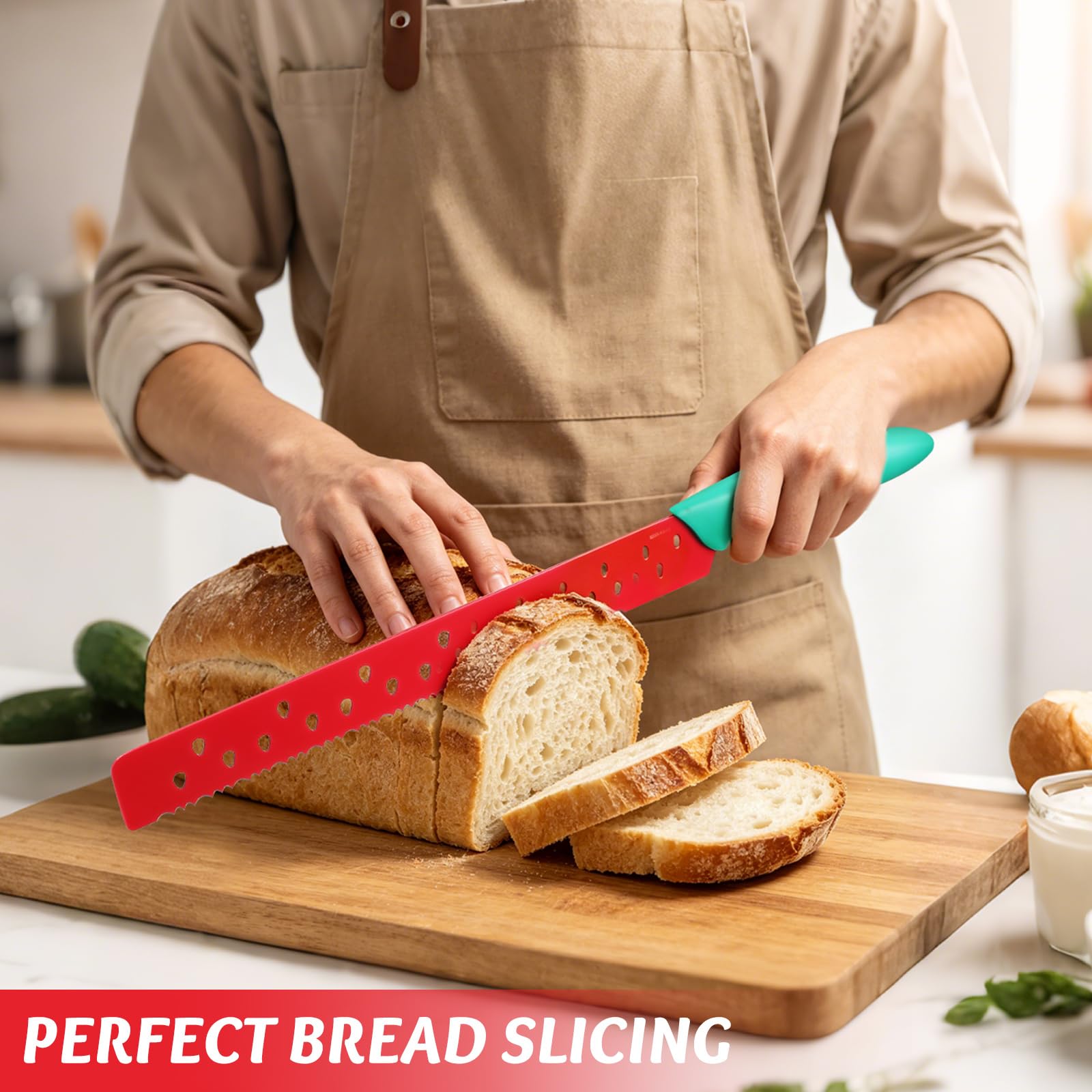 multipurpose watermelon knife bread cake slicer