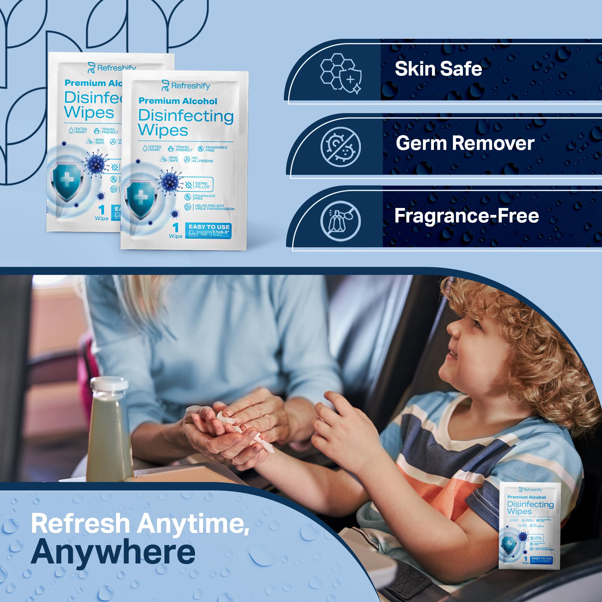 Hypoallergenic formula with ethyl alcohol and RO water