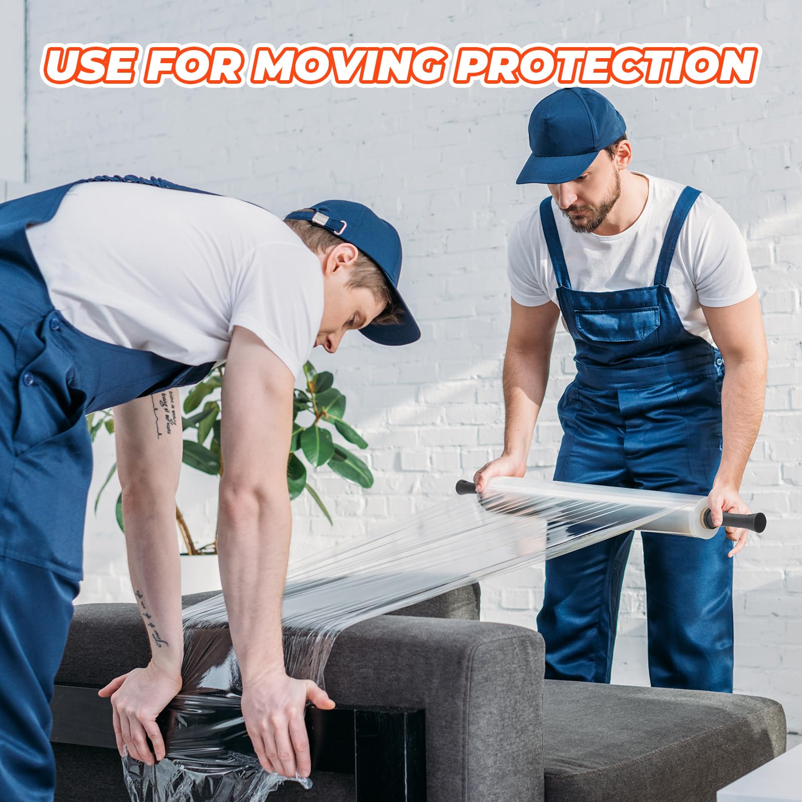 Clear puncture-resistant waterproof wrap