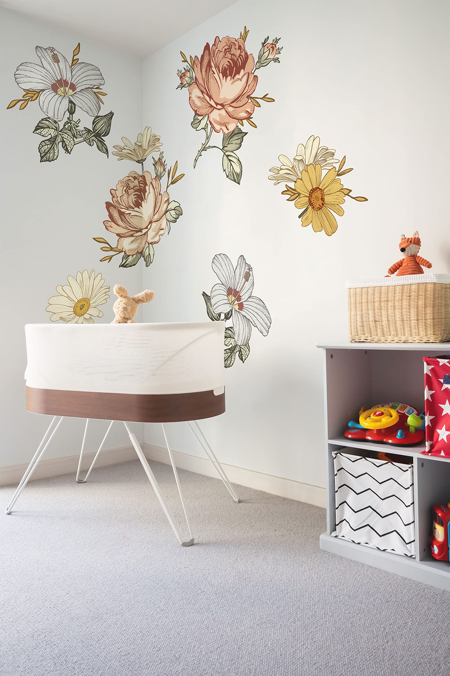 Self-adhesive wall decal material used for Murwall decor