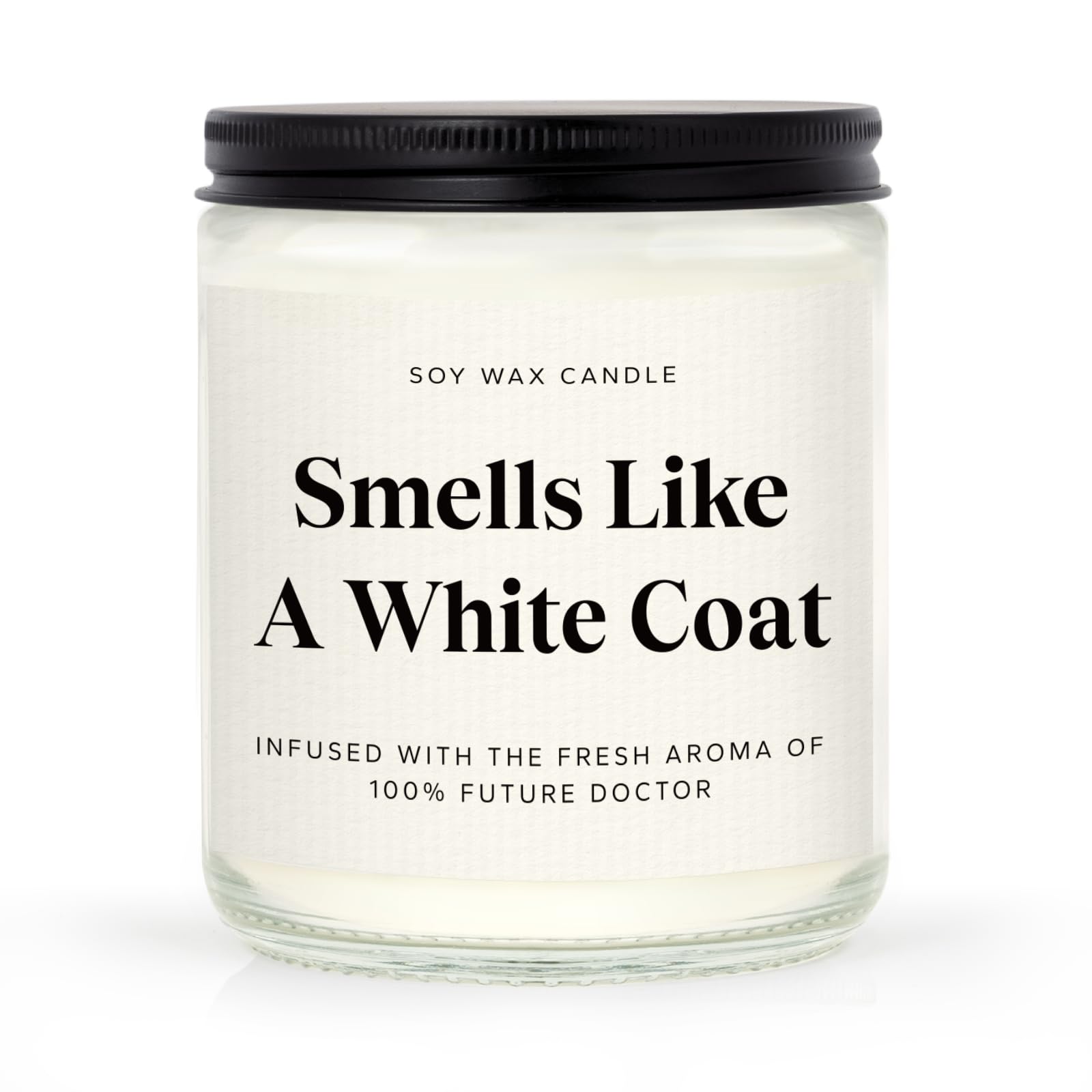 musaecoin future doctor candle 7oz lavender scent