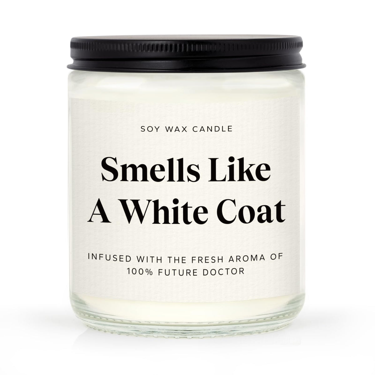 musaecoin future doctor candle 7oz lavender scent