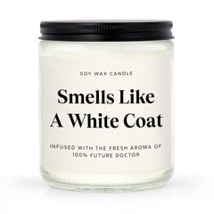 musaecoin future doctor candle 7oz lavender scent