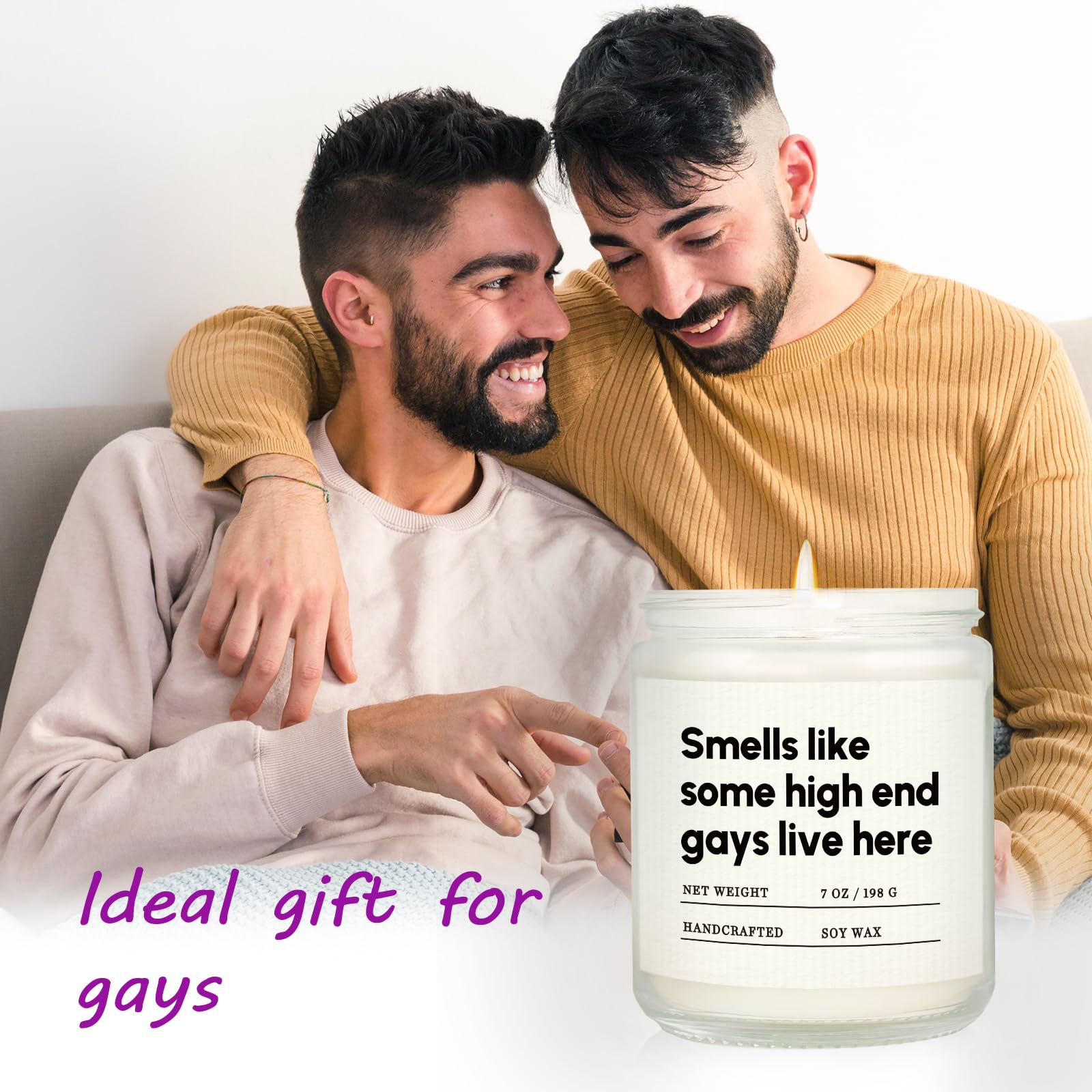 musaecoin Gifts for Gay Men candle gift idea