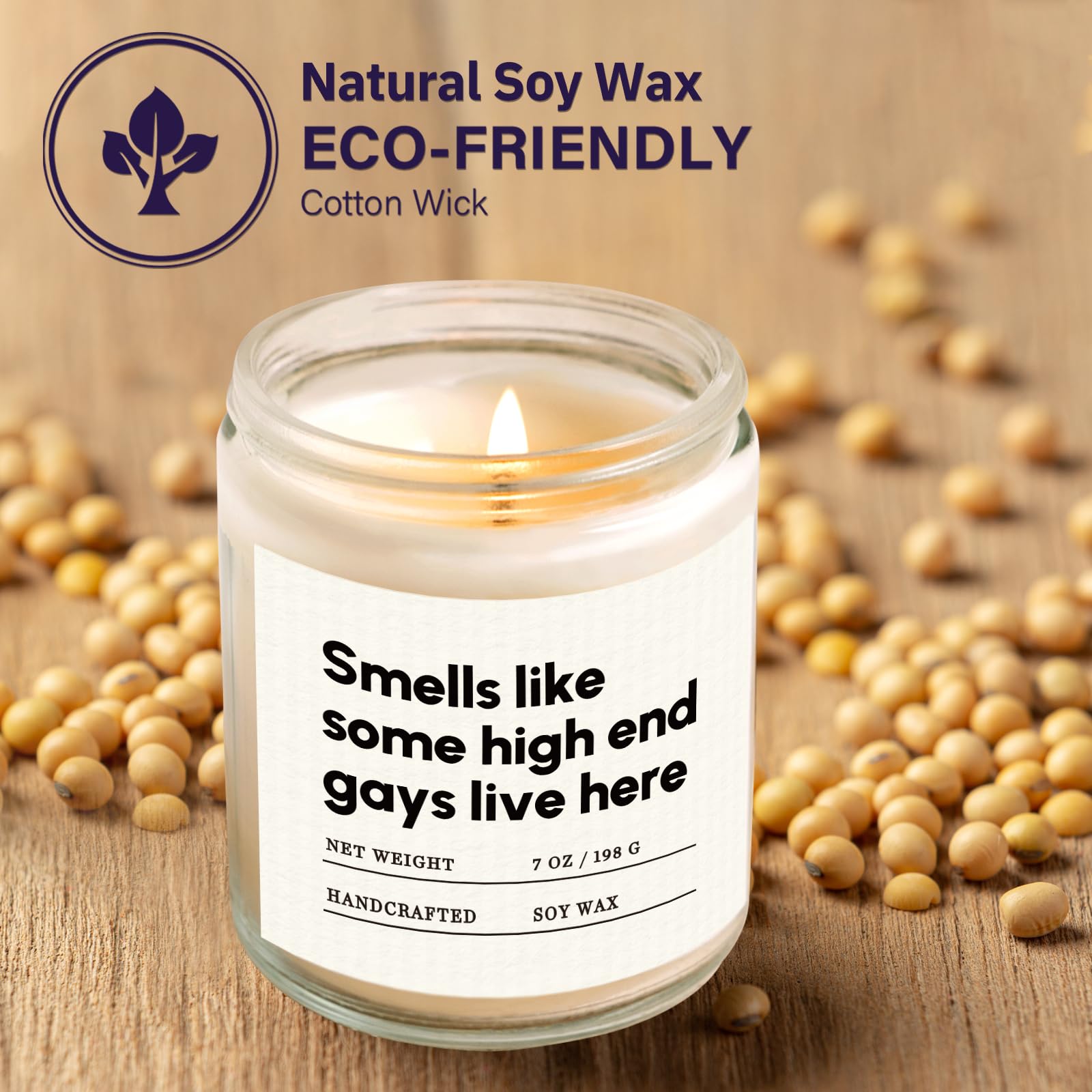 soy wax lavender candle by musaecoin