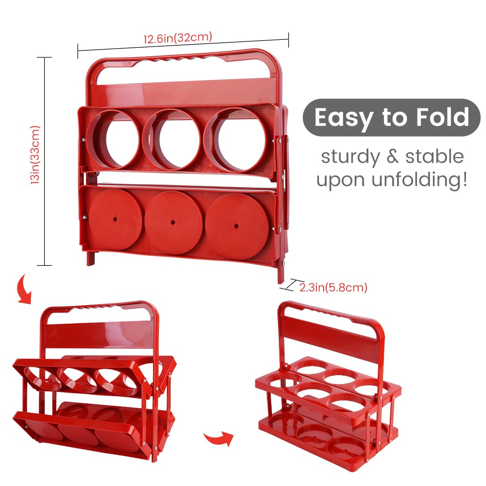 foldable drinks caddy extended size 12.6" x 8.66" x 13 inches
