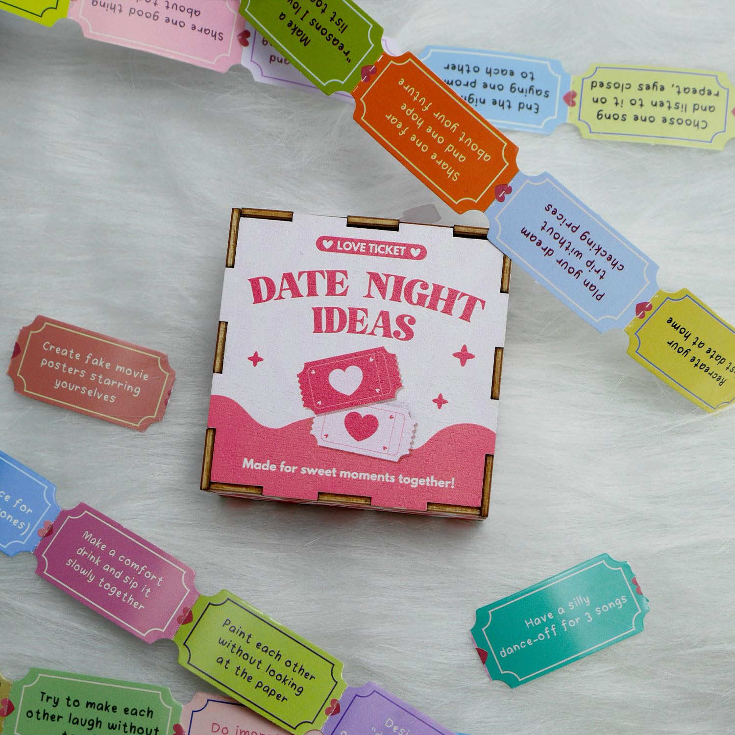 Musemory date night box set display