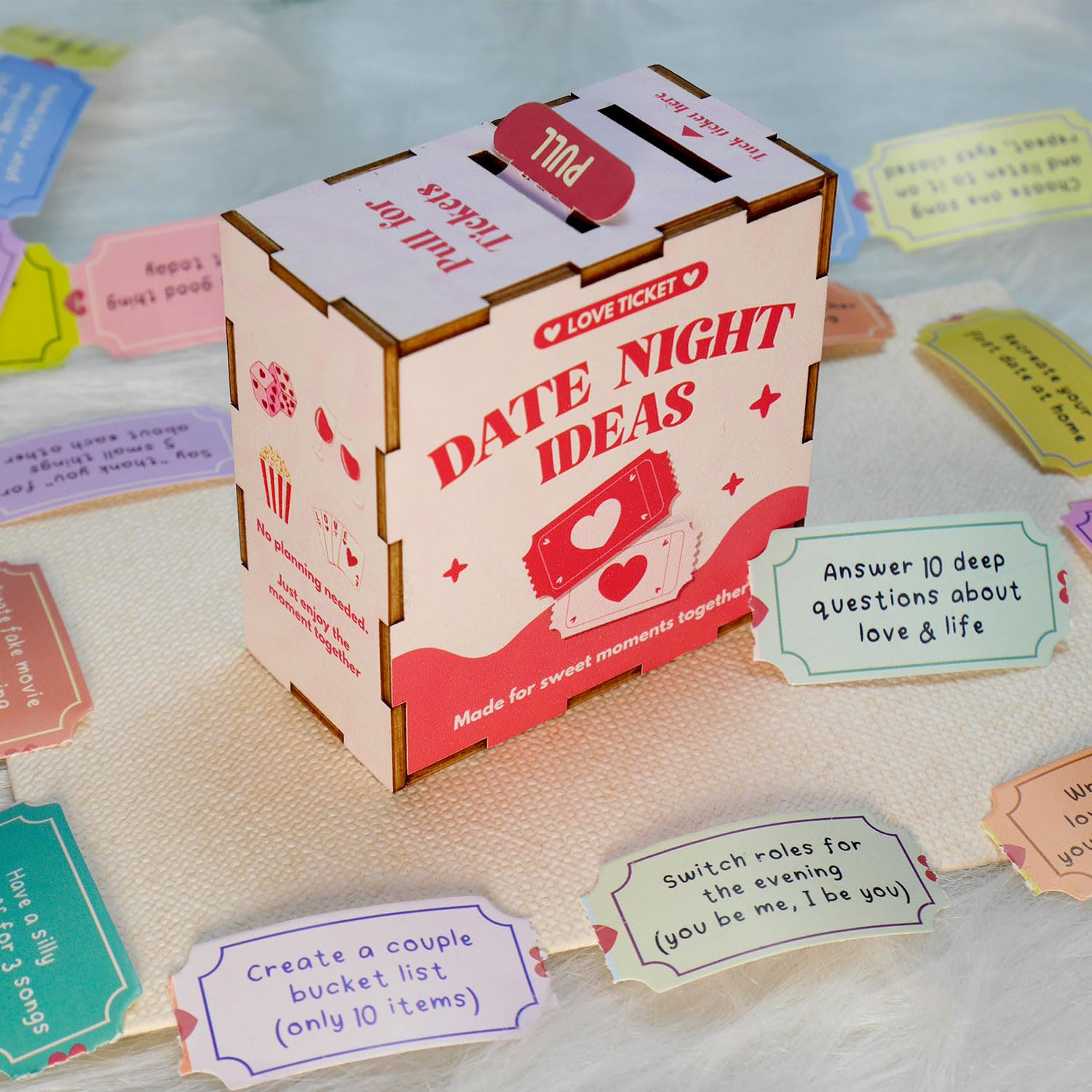 Musemory long distance relationship gift idea box