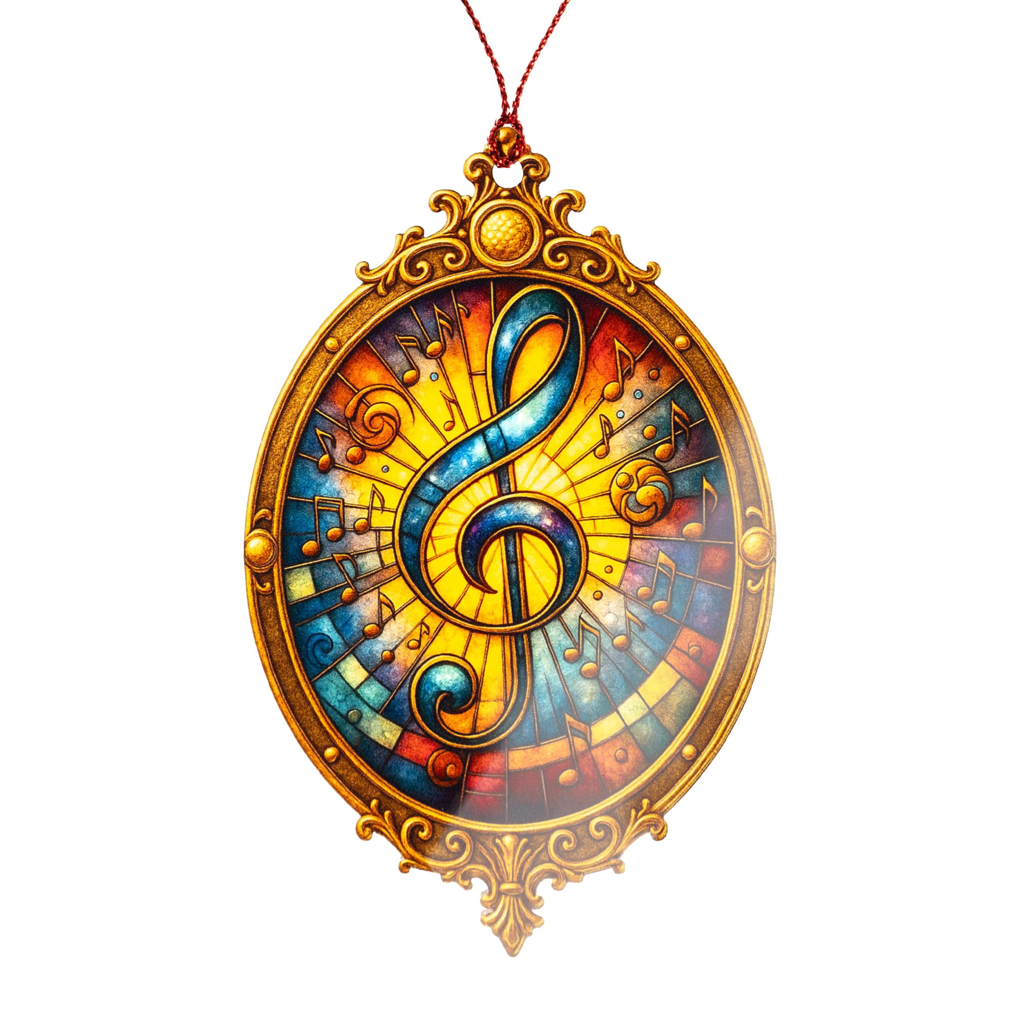 Music Note Ornament product image suitable for music lovers