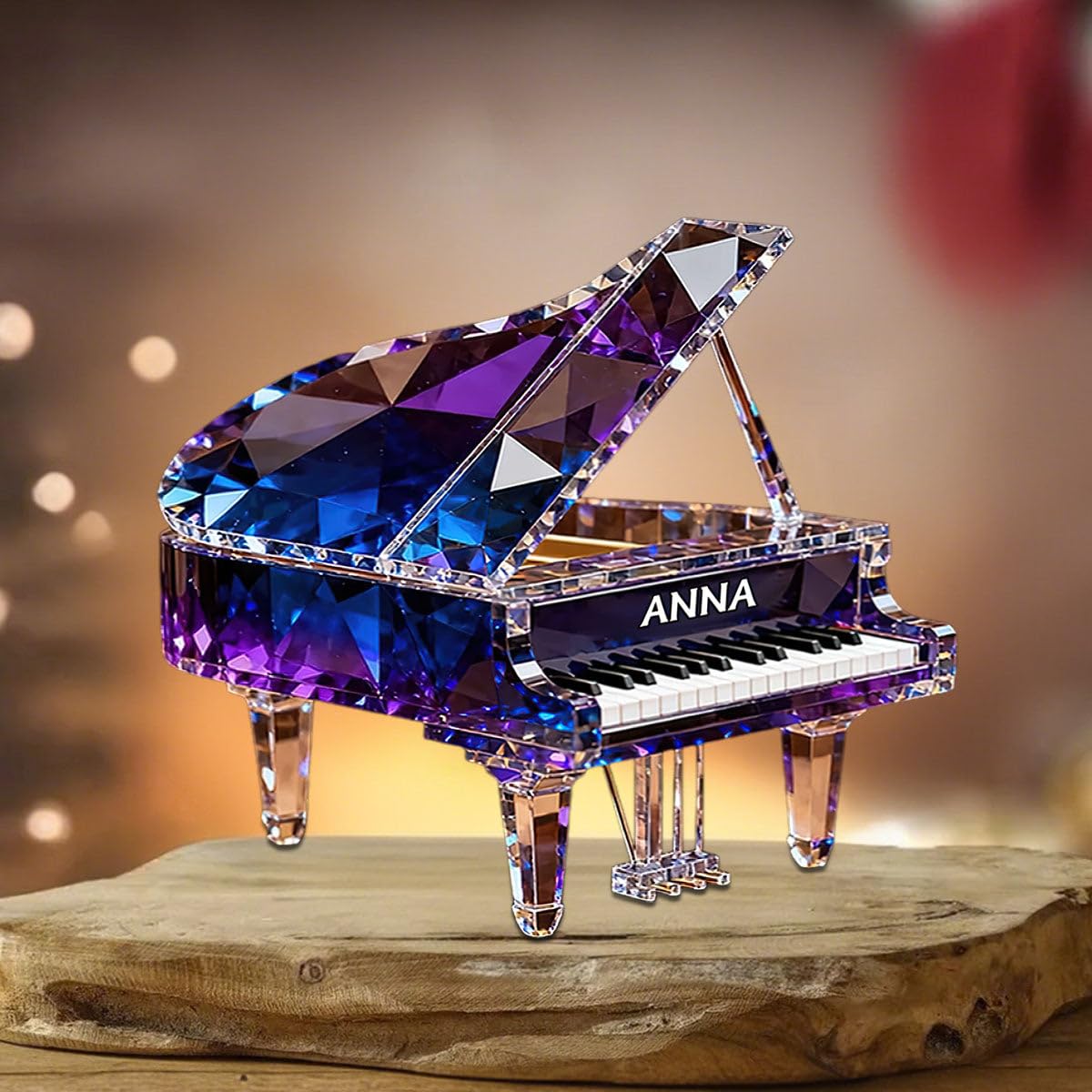 Musician teacher gift acrylic plaque shown