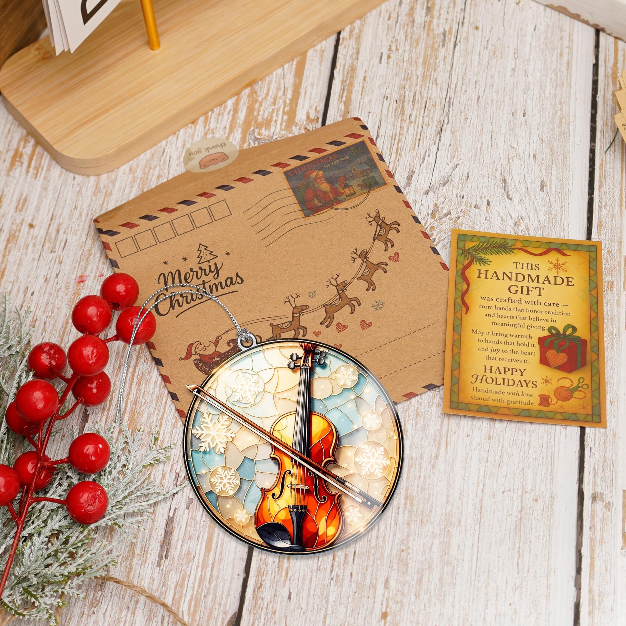 Ornament for violinists and classical music lovers