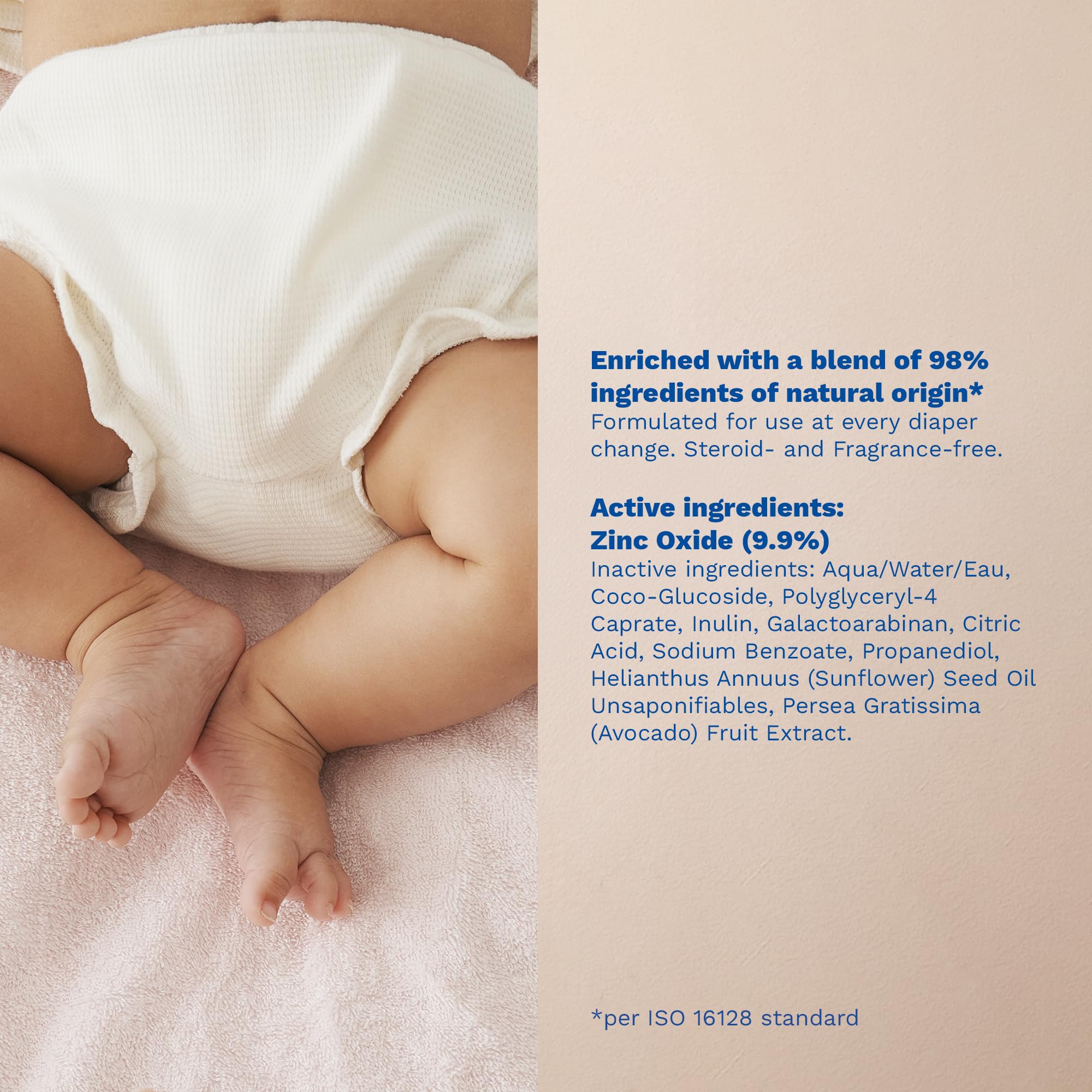 Mustela 123 zinc oxide soothing diaper rash cream