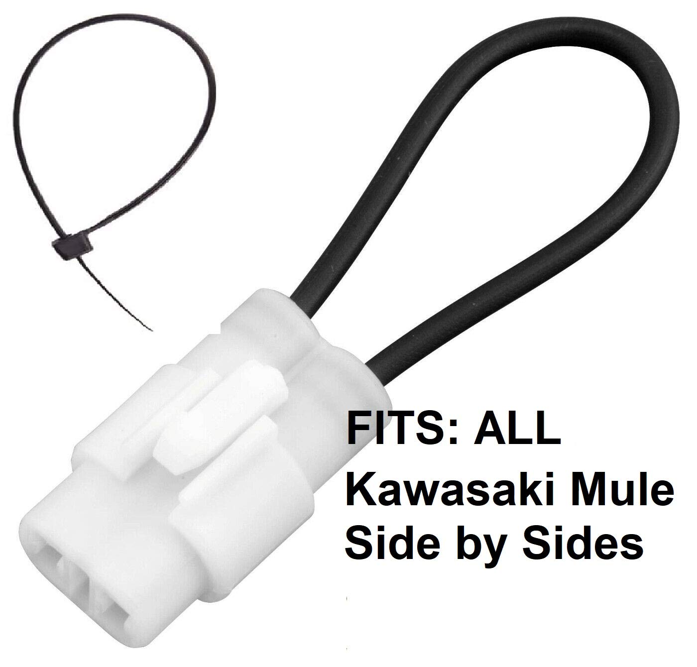 Muzzys Seat Belt Bypass Kawasaki Mule all years models image 2
