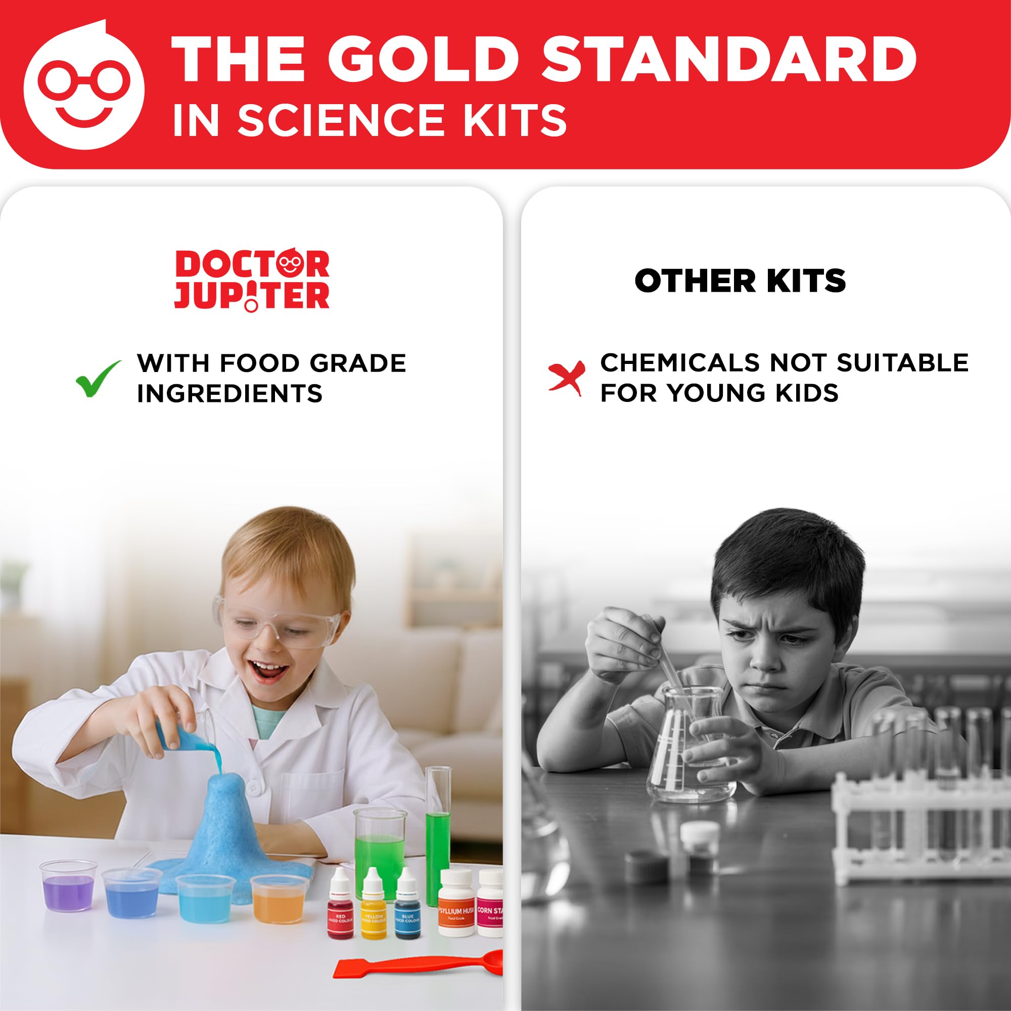 Doctor Jupiter educational science kit for kids 4+