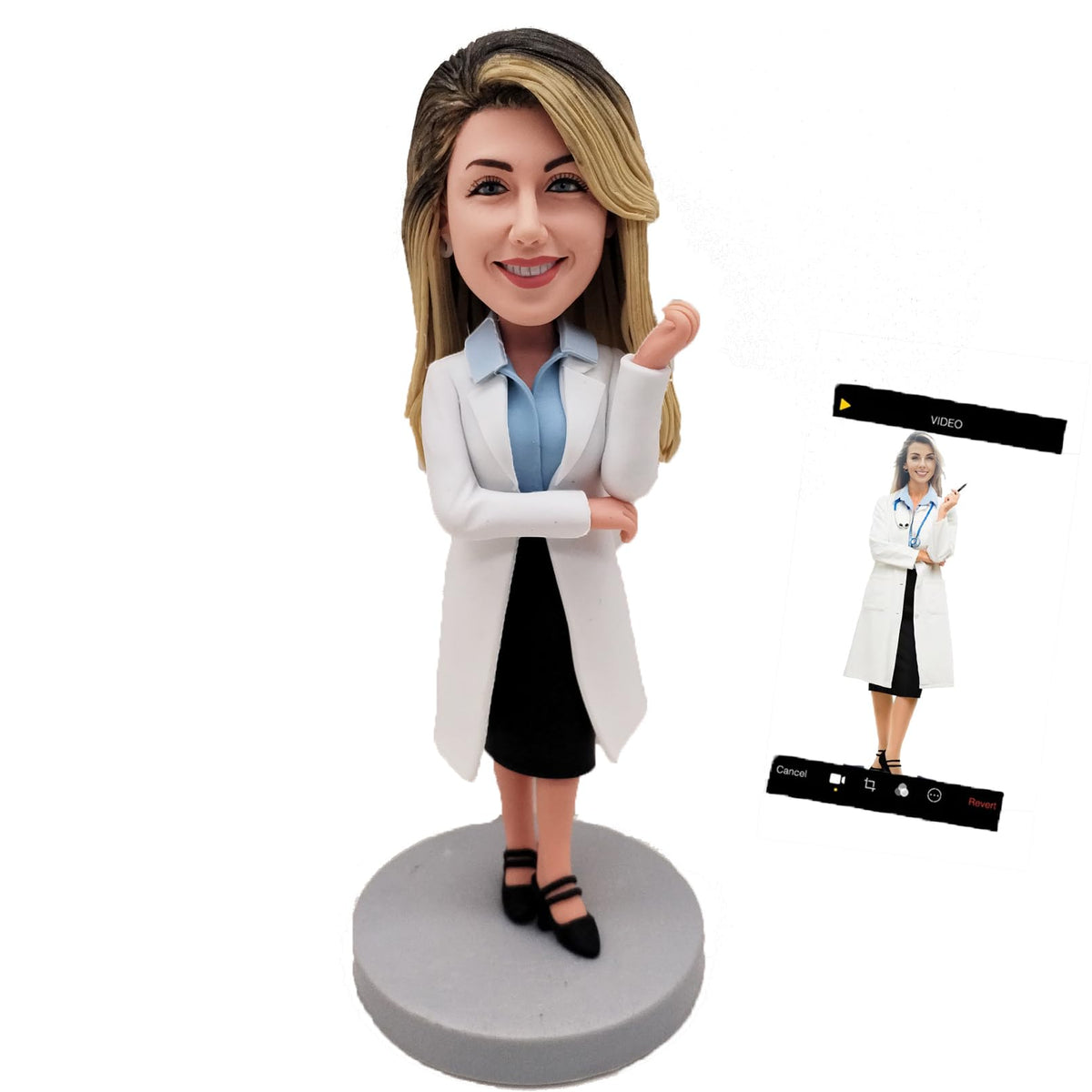 MYBOBBLE custom bobblehead pharmacist graduation image 1