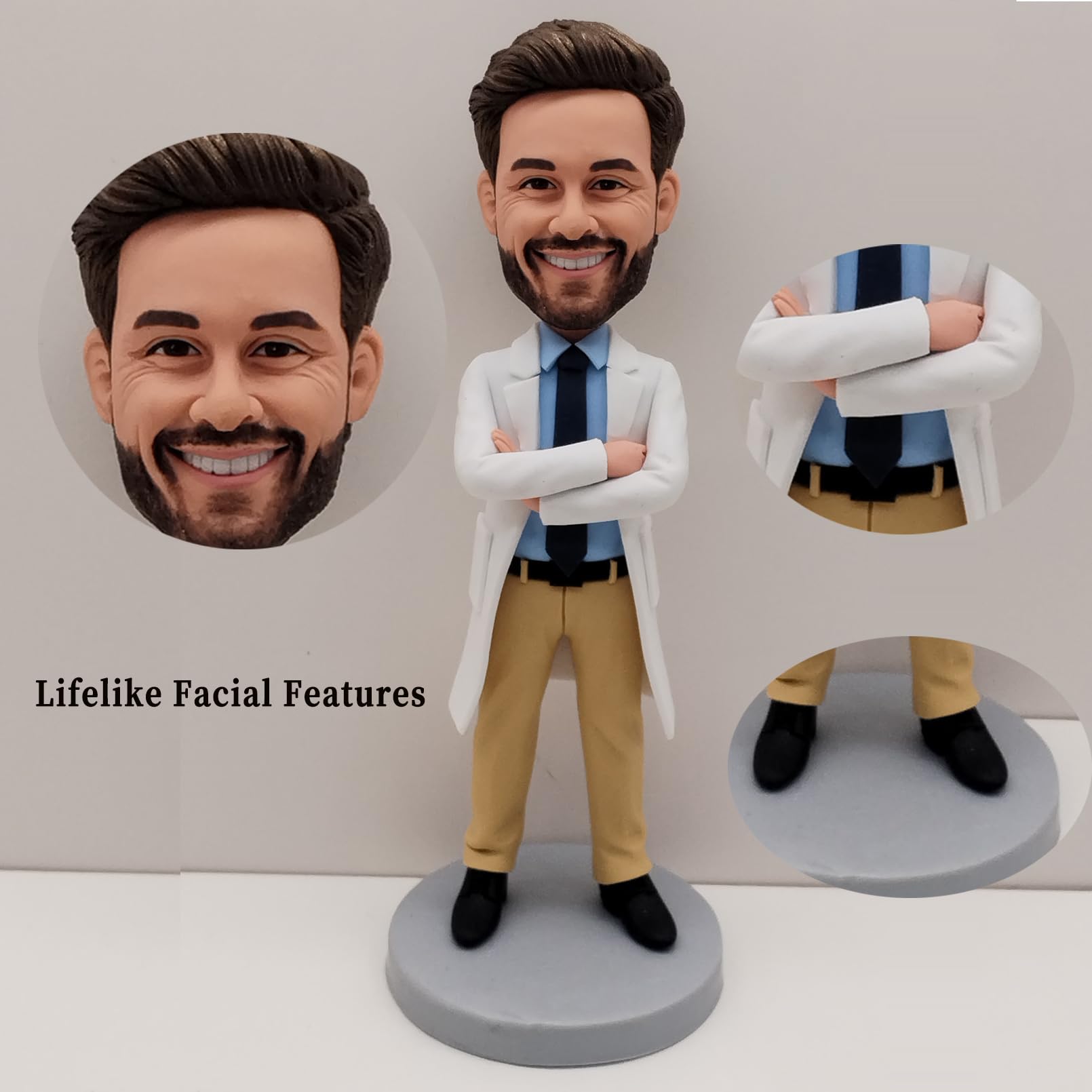 MYBOBBLE doctor graduation bobblehead image 3