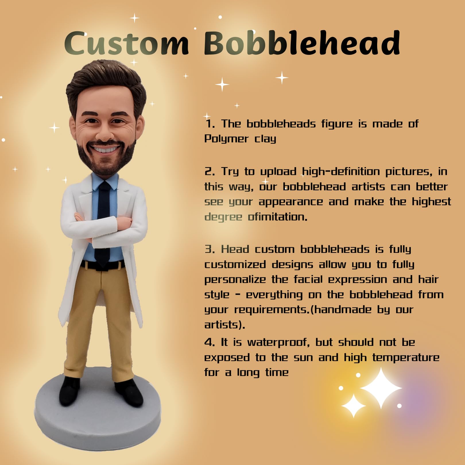 MYBOBBLE female pharmacist gift bobblehead image 6