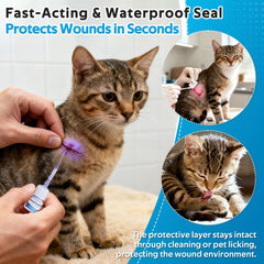 Ten sterile applicator tips included with Mysora glue