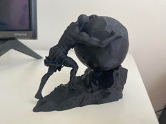 Modern minimalist Greek sculpture decorative figurine