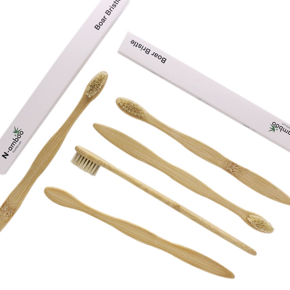 Recyclable packaging for N-amboo bamboo toothbrush