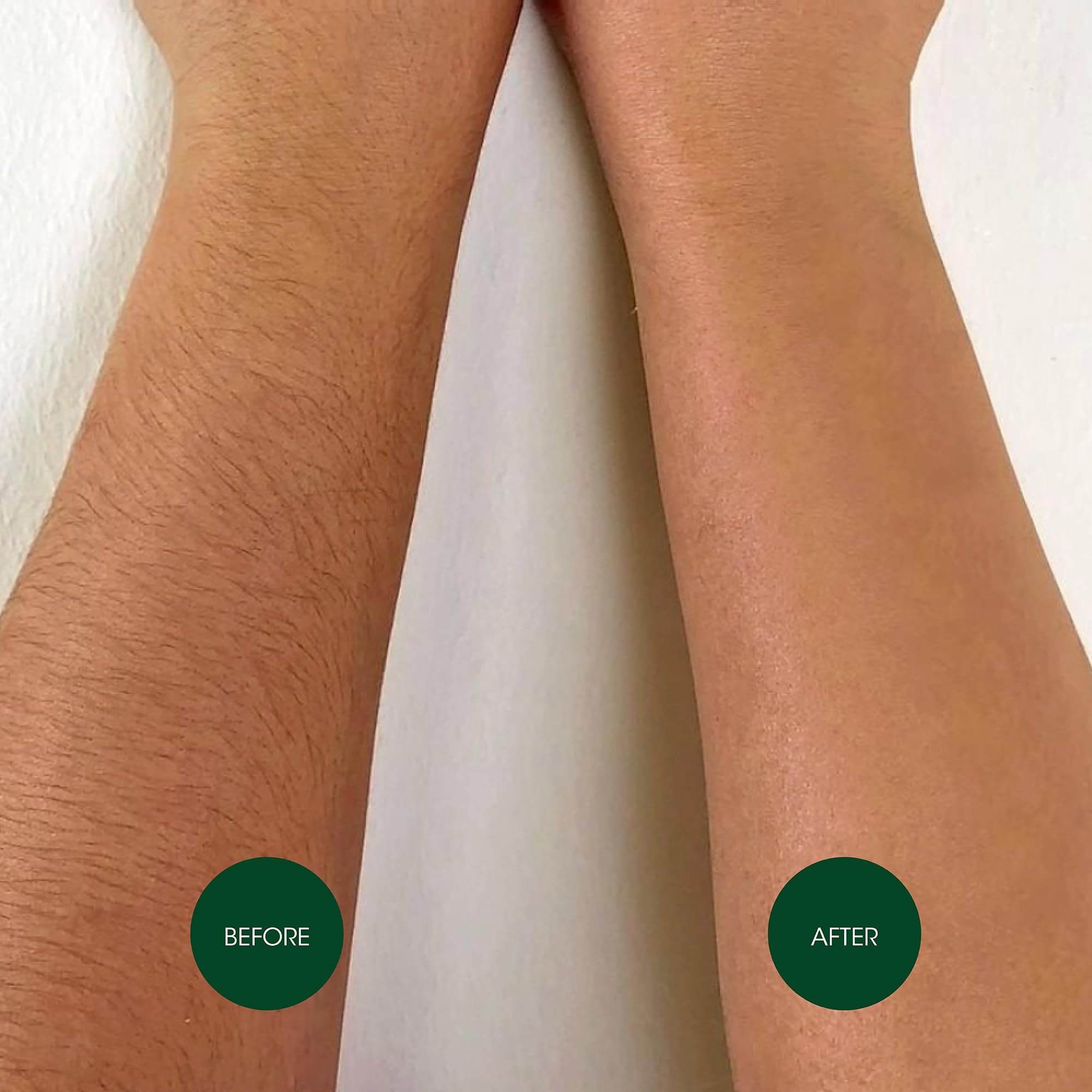 Washable reusable cotton strips included with Nad's kit