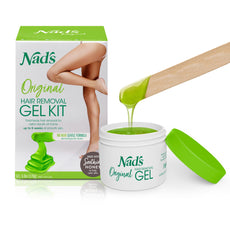 Nad's Original Natural Hair Removal Gel Wax Kit packaging