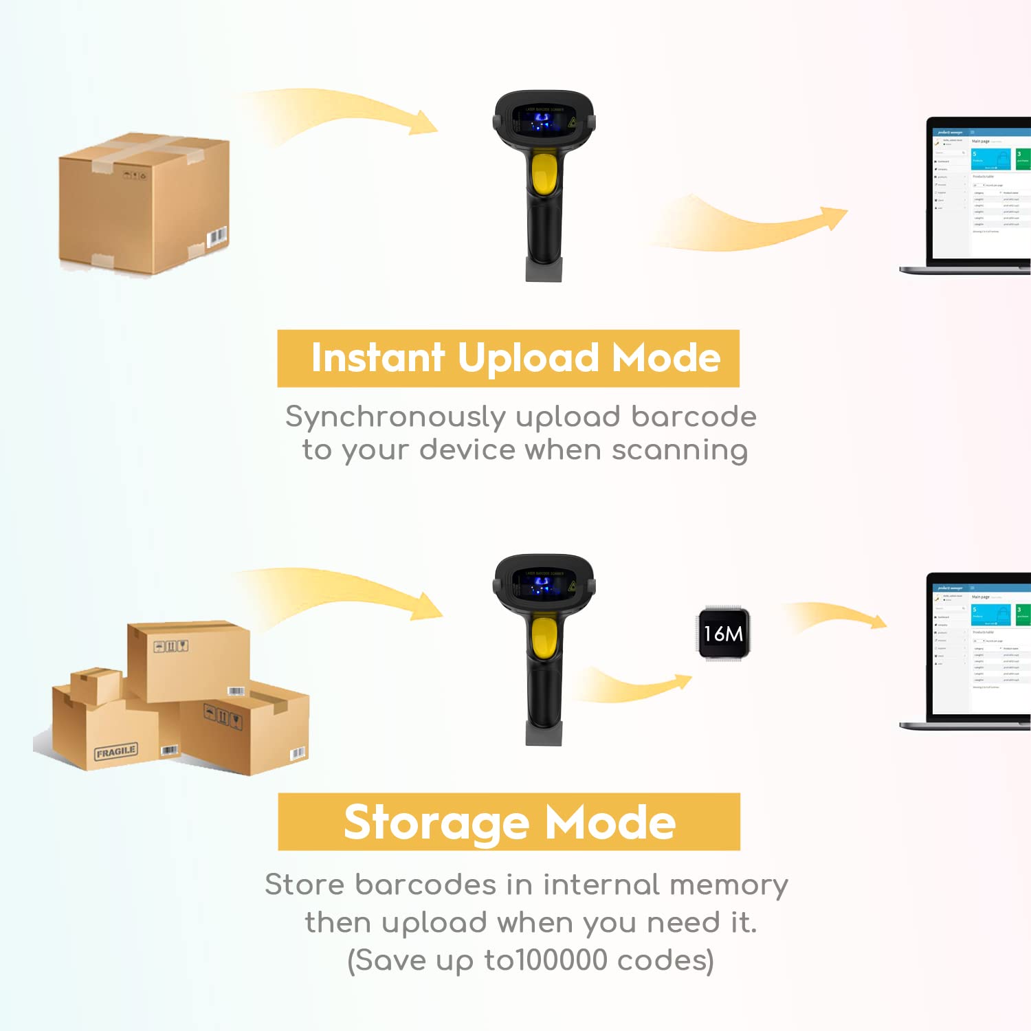NADAMOO more-to-one pairing mode setup