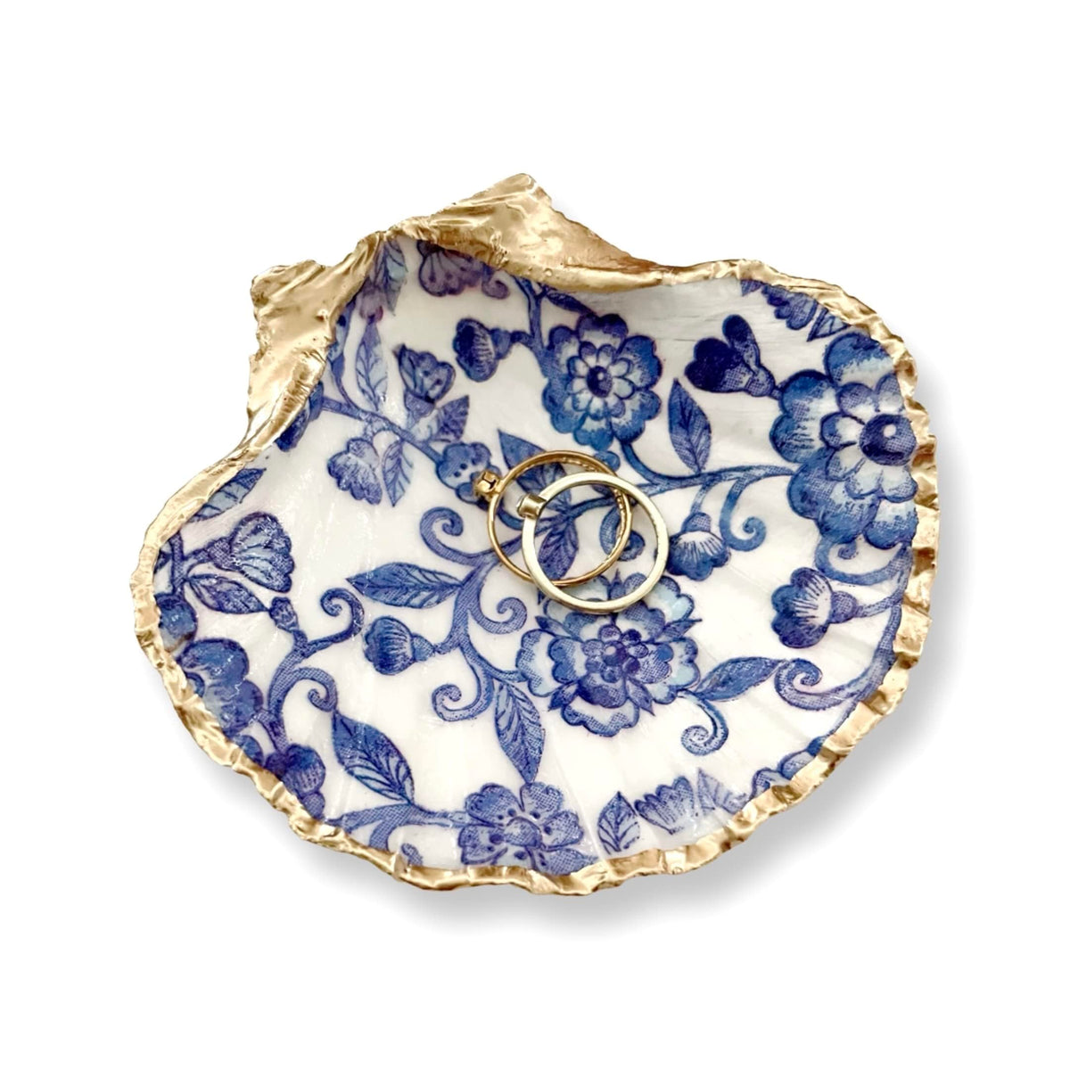 nafiart studio shell trinket dish handcrafted in northern virginia