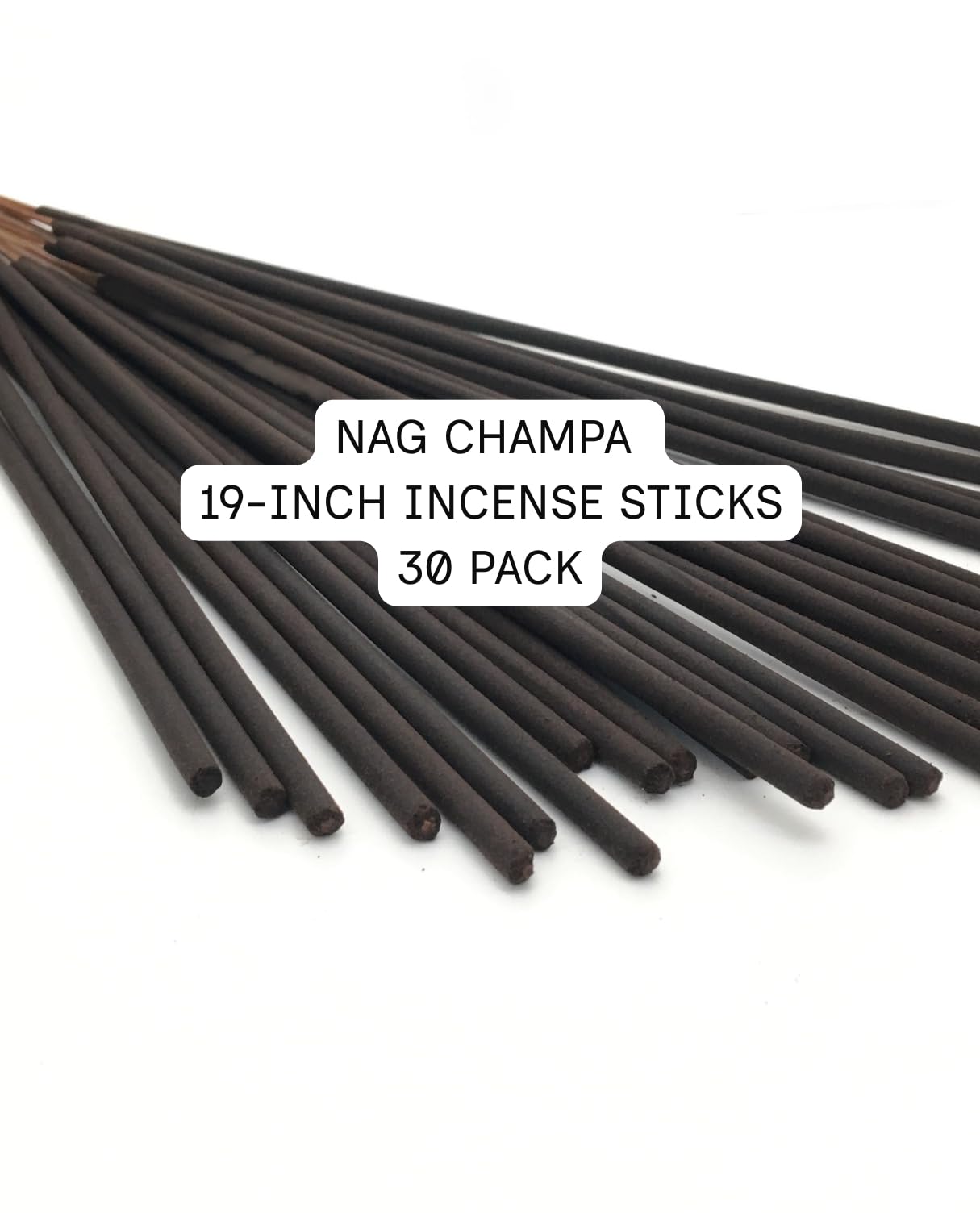 19 inch jumbo Nag Champa natural Joss incense sticks