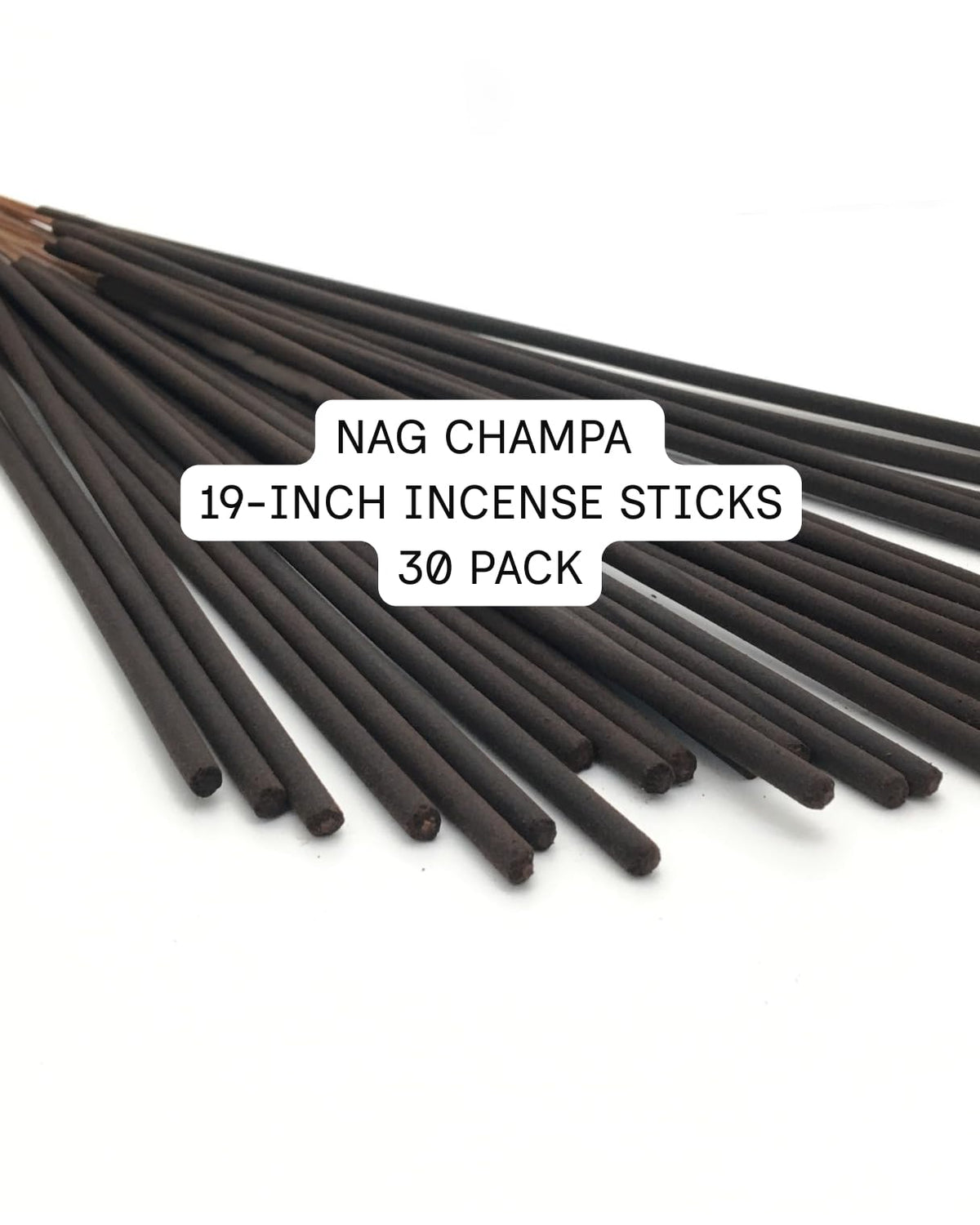 19 inch jumbo Nag Champa natural Joss incense sticks